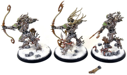 SYLVANETH 3 Kurnoth Hunters #3 WELL PAINTED Sigmar