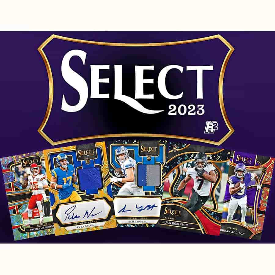 Panini Select H2 Football 2023 Hobby Pack