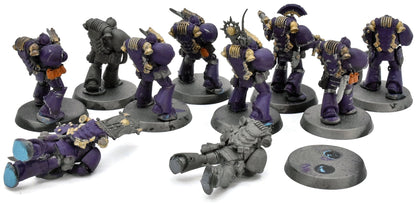 SPACE MARINES 10 Tactical Marines #2 Warhammer 40K 7201
