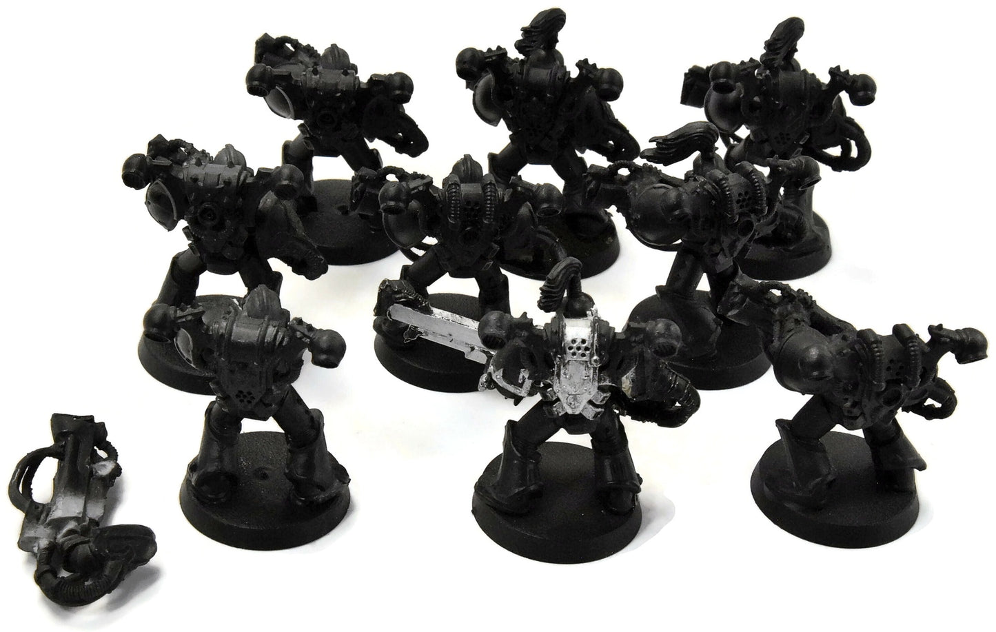 CHAOS SPACE MARINES 9 Noise Marines #1 METAL Warhammer 40K