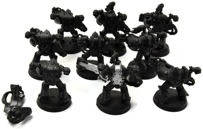 CHAOS SPACE MARINES 9 Noise Marines #1 METAL Warhammer 40K