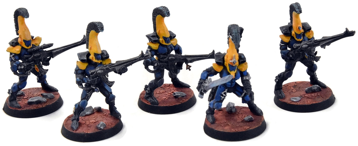 CRAFTWORLDS 5 Dire Avengers #2 METAL Warhammer 40K WELL PAINTED