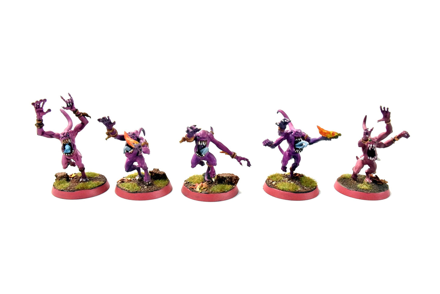 THOUSAND SONS 10 Pink Horrors #5 PRO PAINTED Warhammer 40K
