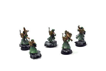 ADEPTUS MECHANICUS 5 Skitarii Vanguard #12 WELL PAINTED Warhammer 40k
