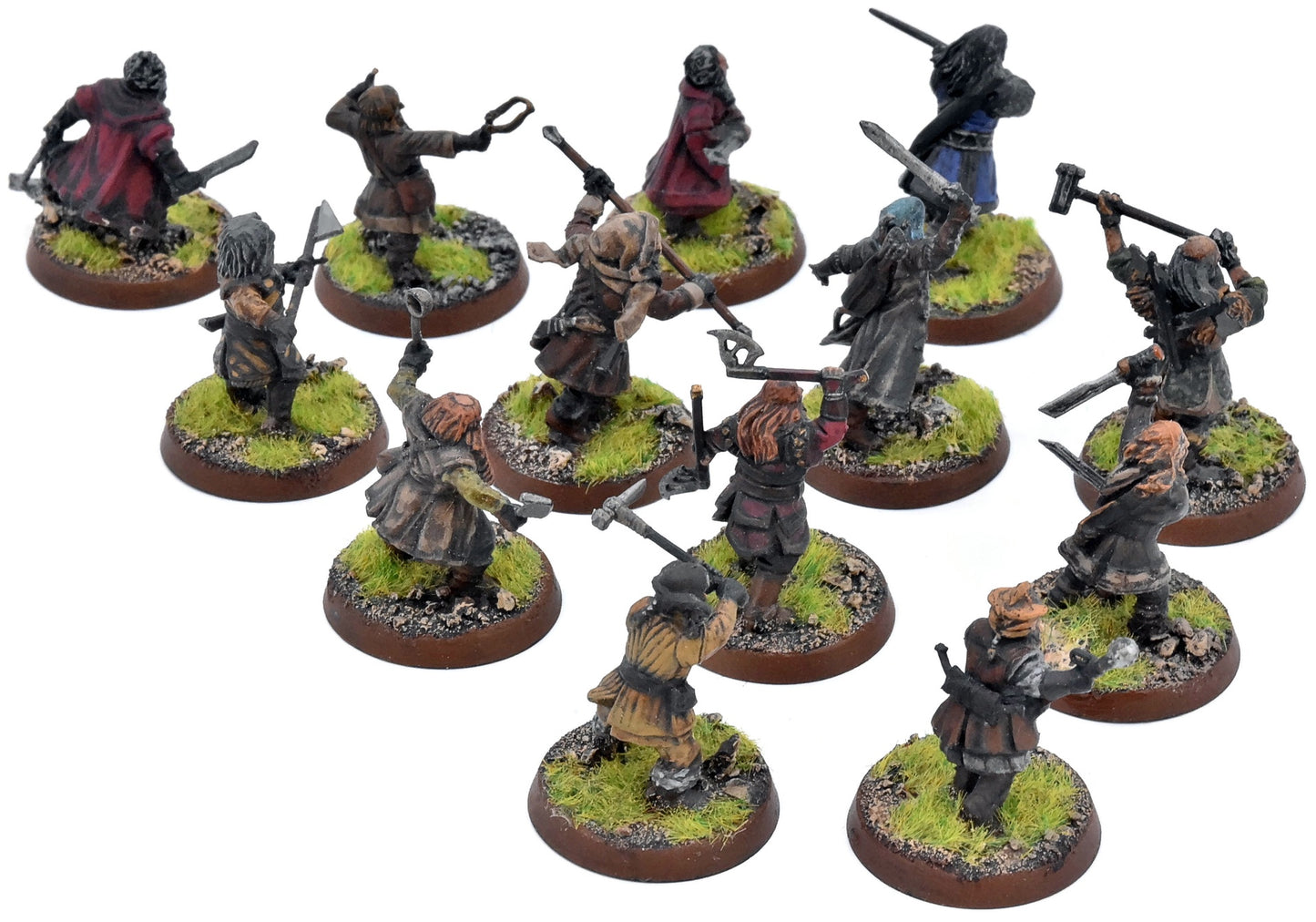 LOTR 13 Dwarfs From Thorin'S Company #1 WELL PAINTED