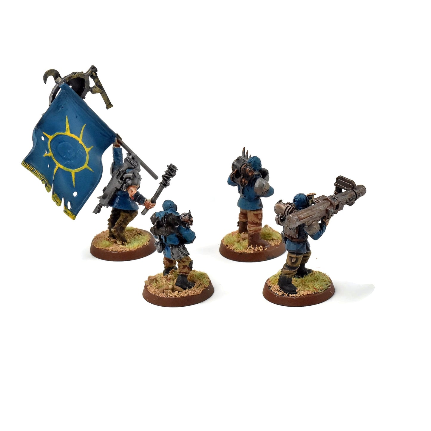RENEGADE MILITIA 4 Infantry #7 WELL PAINTED 40K
