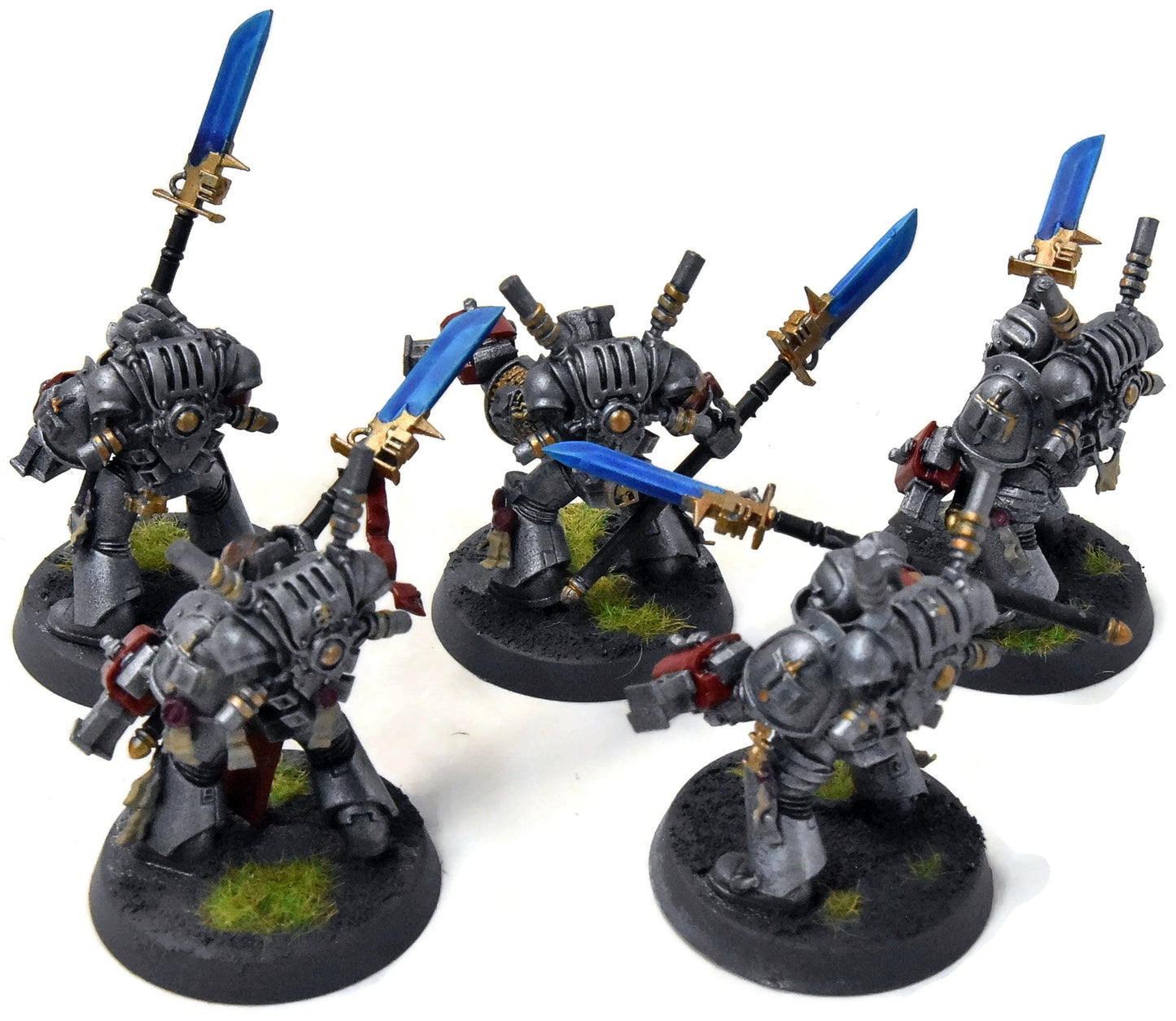GREY KNIGHTS 5 Inceptors #2 WELL PAINTED Warhammer 40K Strike Squad