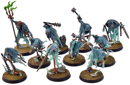 NIGHTHAUNT 10 Chainrasp Hordes #1 WELL PAINTED Sigmar 7692