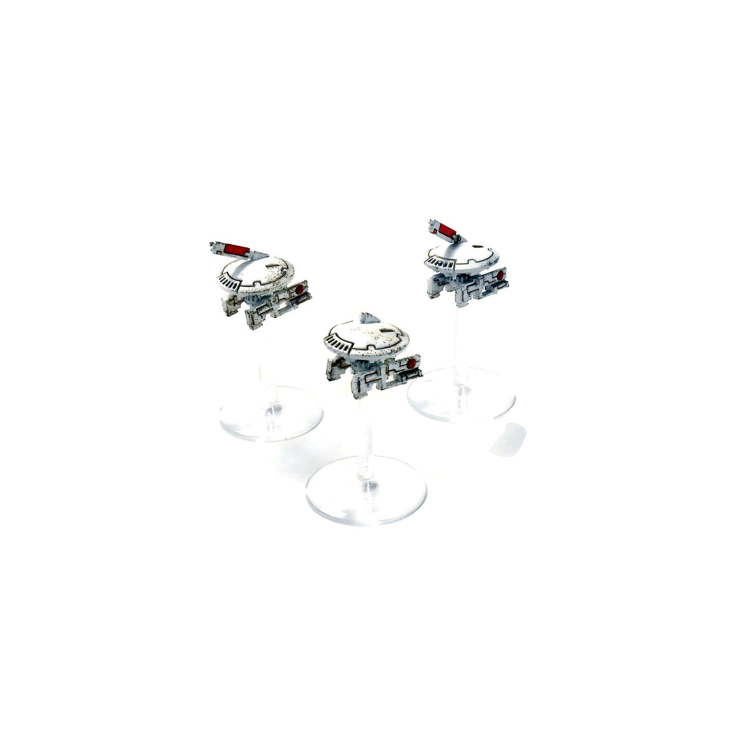 TAU EMPIRE 3 Gun Drones #4 PRO PAINTED Warhammer 40K