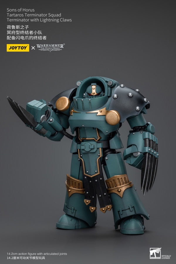 Tartaros Terminator Squad Terminator With Lightning Claws Sons Of Horus Joy Toy