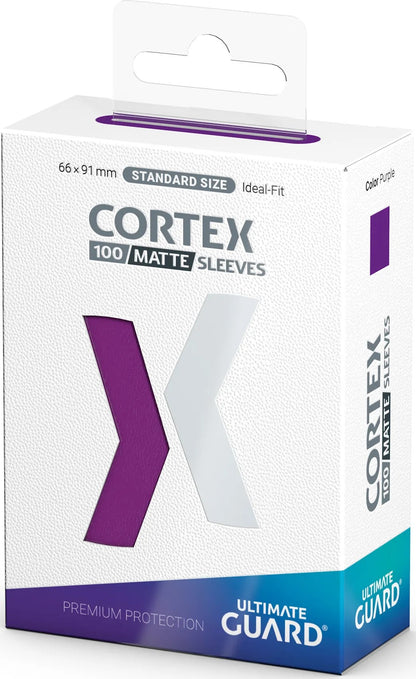 Ultimate Guard Sleeves Cortex Std Matte Purple 100ct