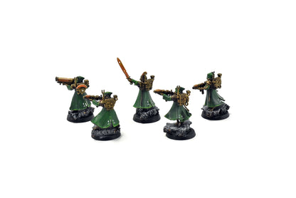 ADEPTUS MECHANICUS 5 Skitarii Vanguard #8 WELL PAINTED Warhammer 40k