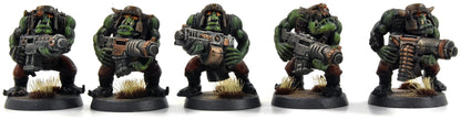 ORKS 10 Boyz #21 WELL PAINTED Warhammer 40K