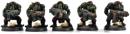 ORKS 10 Boyz #21 WELL PAINTED Warhammer 40K