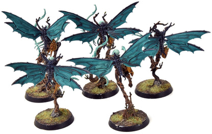 SYLVANETH 5 Gossamid Archers #1 Sigmar WELL PAINTED