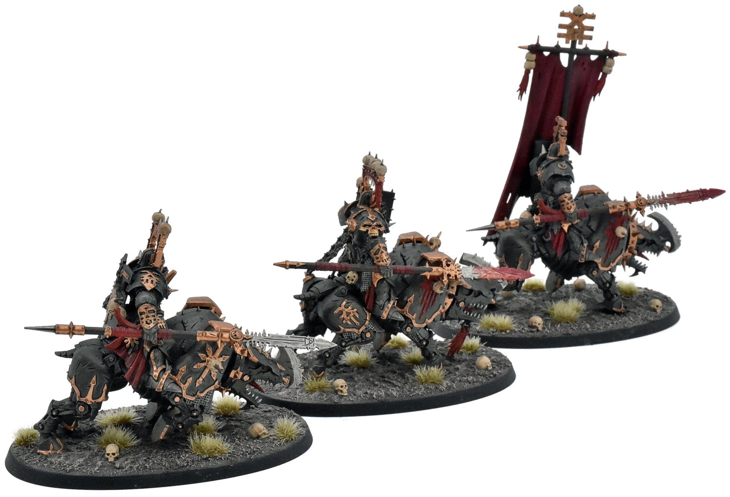 BLADES OF KHORNE 3 Mighty Skullcrushers #1 WELL PAINTED Warhammer Sigmar