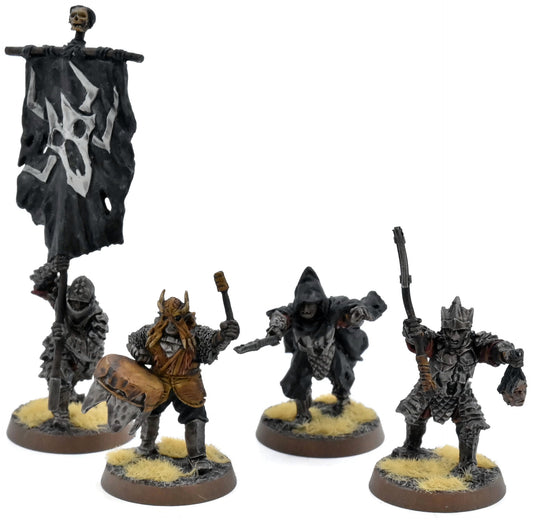 LOTR Morannon Orc Commanders #1 WELL PAINTED FINECAST