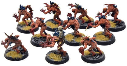 FLESH-EATER COURTS 10 Crypt Ghouls #3 WELL PAINTED Sigmar 7028