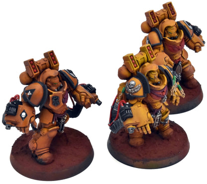 SPACE MARINES 3 Primaris Aggressors #1 PRO PAINTED Warhammer 40K Imperial Fists