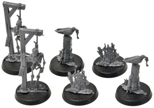CURSED CITY 6 Objective Markers #2 Sigmar