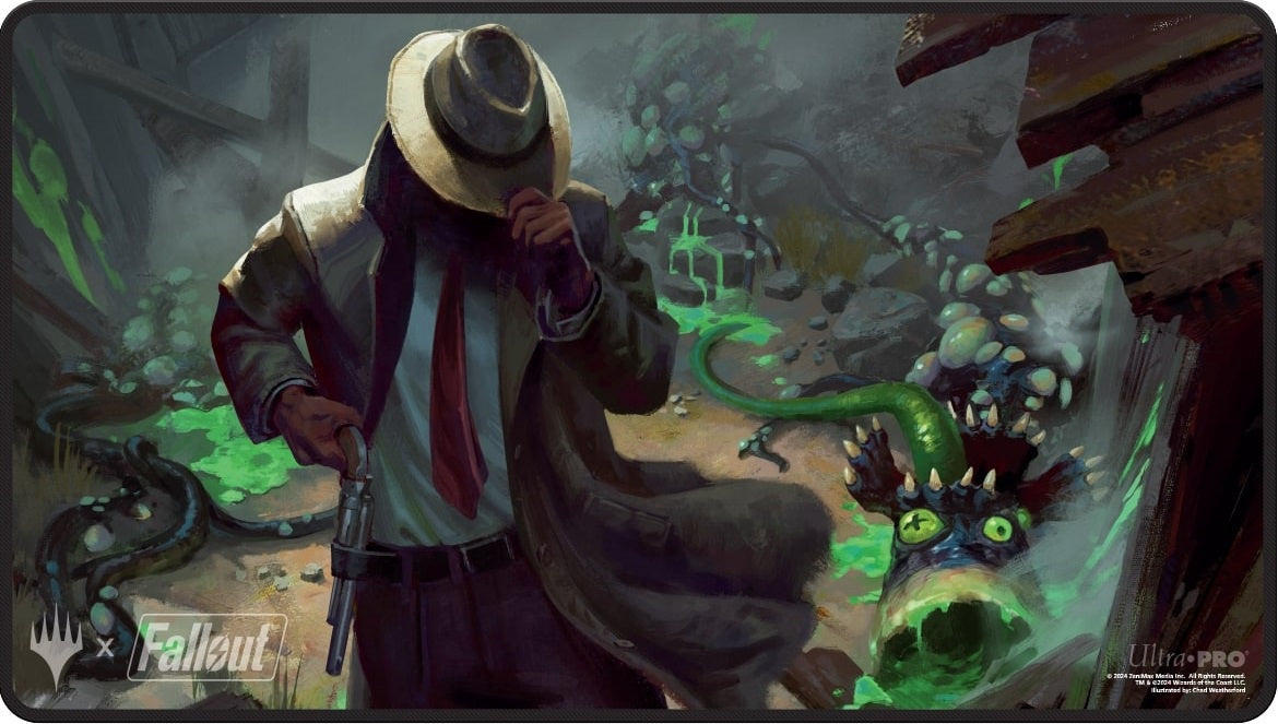 Ultra Pro Playmat Mtg Fallout X Black Stitch