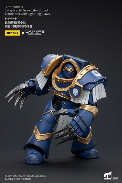 Cataphractii Terminator Squad Terminator with Lightning Claws Ultramarines