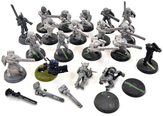 TAU EMPIRE 18 Fire Warriors 1 METAL #1 Warhammer 40K