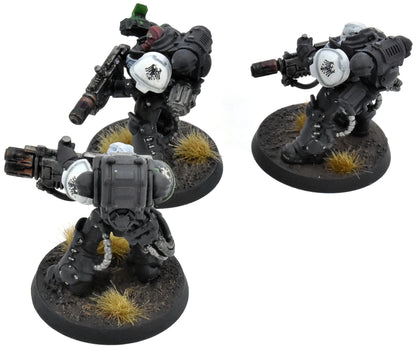 SPACE MARINES 3 Primaris Eradicators #1 WELL PAINTED 40K Raven Guard