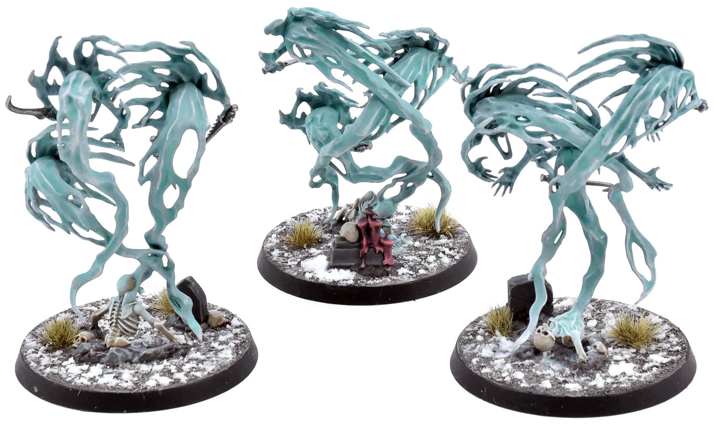 MAGGOTKIN OF NURGLE 3 Spirit Hosts #1 WELL PAINTED Warhammer Sigmar