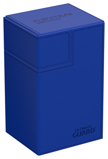 Ultimate Guard Flip N Tray Deck Case Monocolor Blue 80+