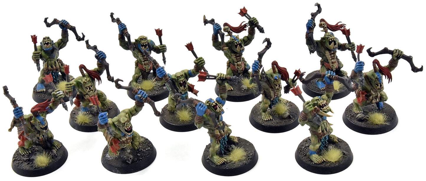 ORRUK WARCLANS 12 Savage Orruk Arrowboys #2 PRO PAINTED Sigmar