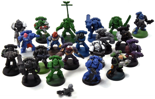 SPACE MARINES 20 Tactical Marines #17 Incomplete Warhammer 40K