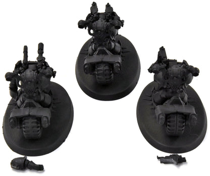 CHAOS SPACE MARINES 3 Bikers #2 Warhammer 40K
