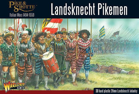 Pike & Shottle Landsknechts Pikemen