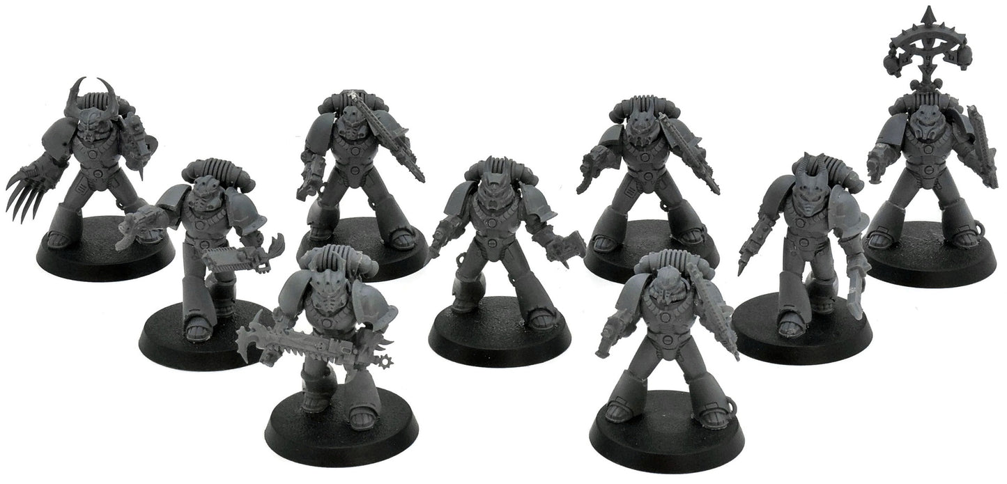 CHAOS SPACE MARINES 9 Legionaries #1 Warhammer 40K