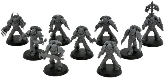 CHAOS SPACE MARINES 9 Legionaries #1 Warhammer 40K