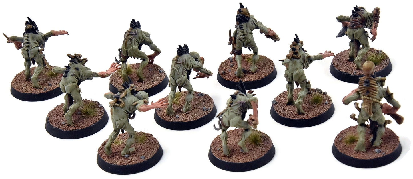 FLESH-EATER COURTS 10 Crypt Ghouls #3 WELL PAINTED Sigmar