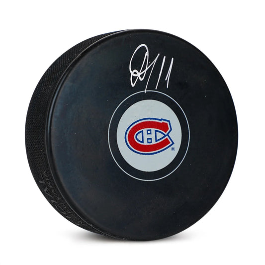 Ivan Demidov Autographed Puck - Logo