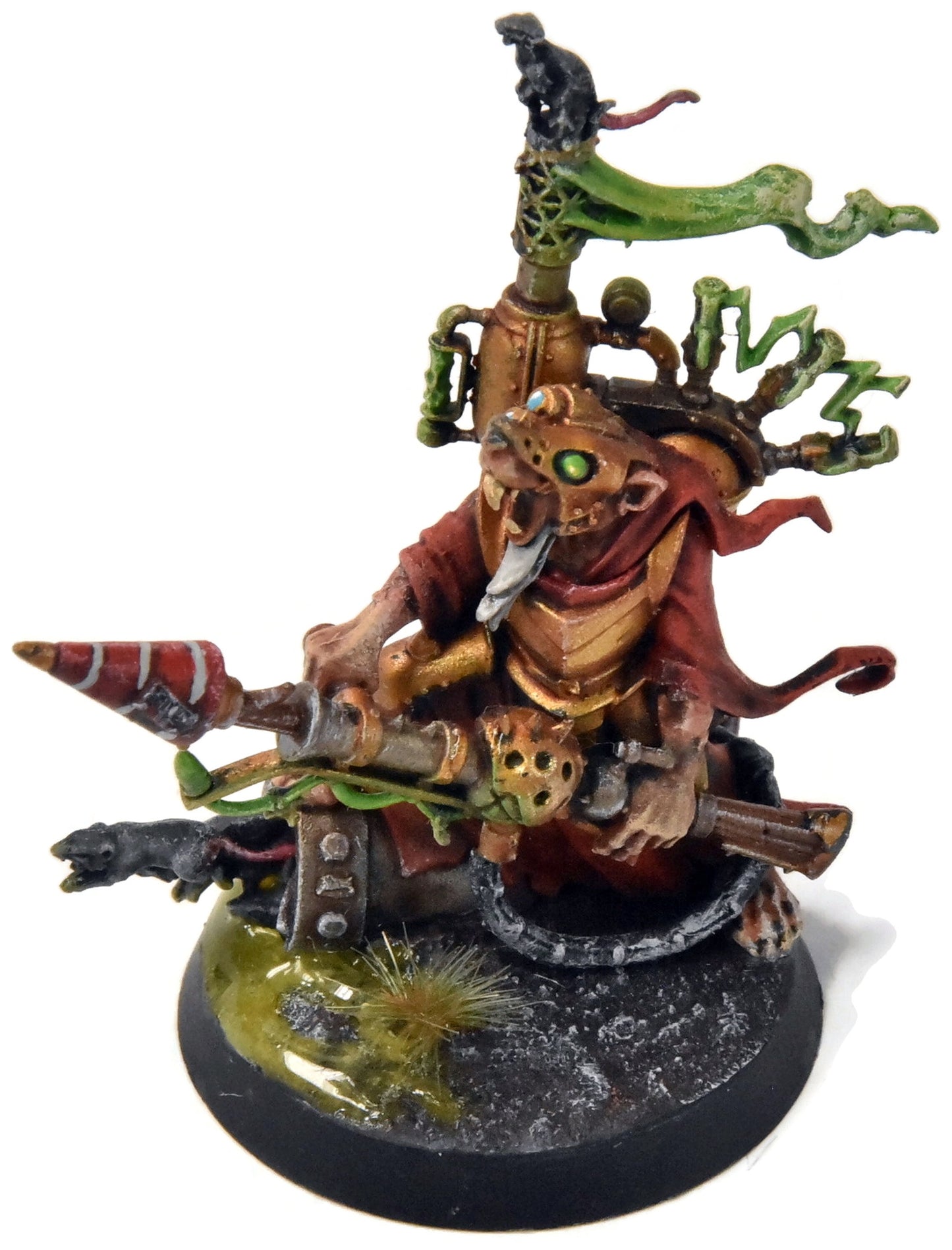 SKAVEN Warlock Bombardier #1 PRO PAINTED Warhammer Sigmar