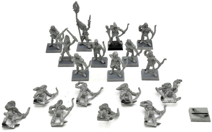 WOOD ELVES 18 Skarloc'S Wood Elf Archers #1 METAL Fantasy miissing base