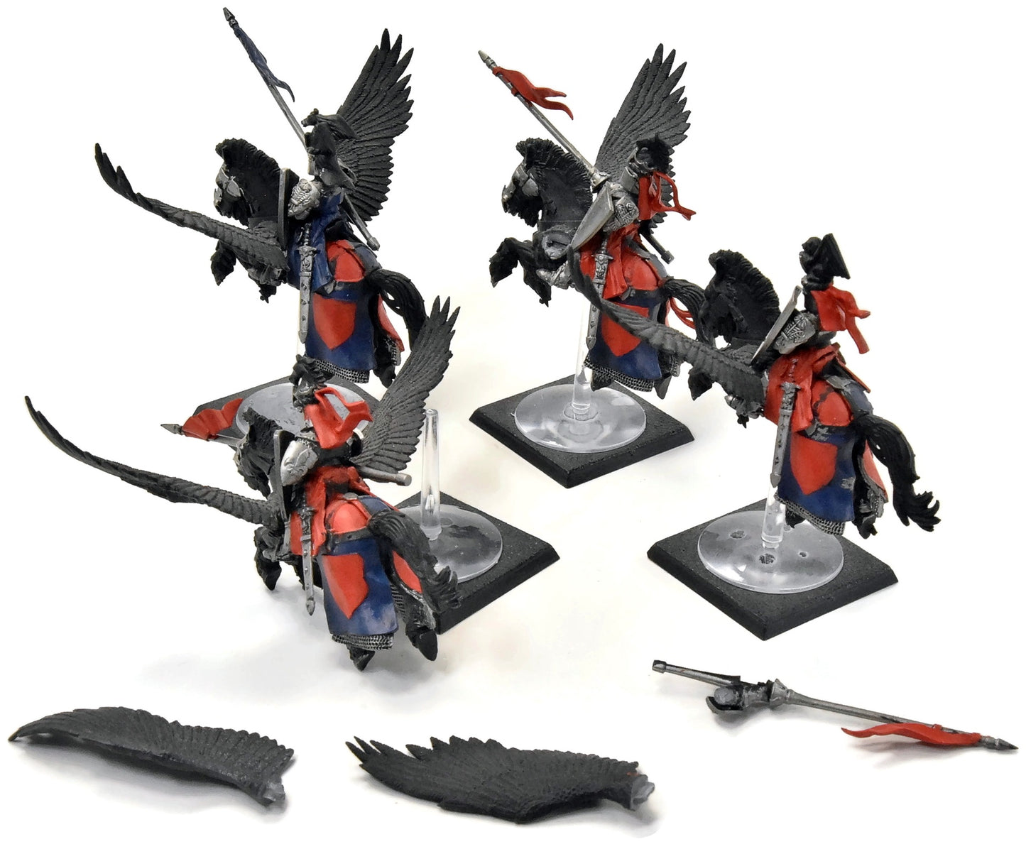 BRETONNIA 4 Pegasus Knights #1 Warhammer Fantasy 2517