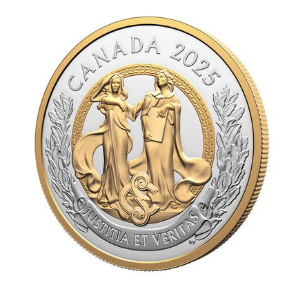 $20 Fine Silver Coin – Allegories of Justice and Truth