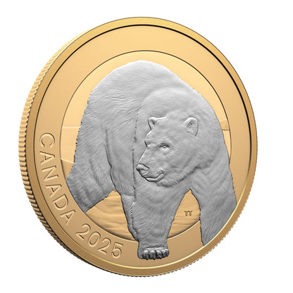 Animal Portraits: Polar Bear – 1 oz. $20 1 oz Fine Silver Coin (249552)