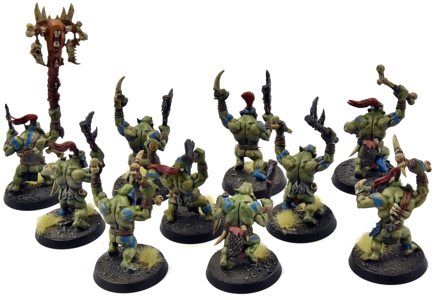 ORRUK WARCLANS 10 Savage Orruks #3 PRO PAINTED Sigmar
