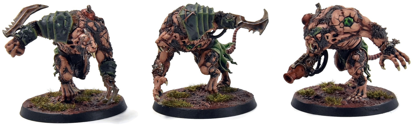 SKAVEN Rat Ogors COMMISSION PRO PAINTED Sigmar 5079