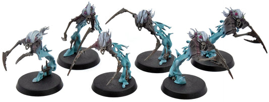 NIGHTHAUNT 6 Dreadscythe Harridans #2 WELL PAINTED Warhammer Sigmar