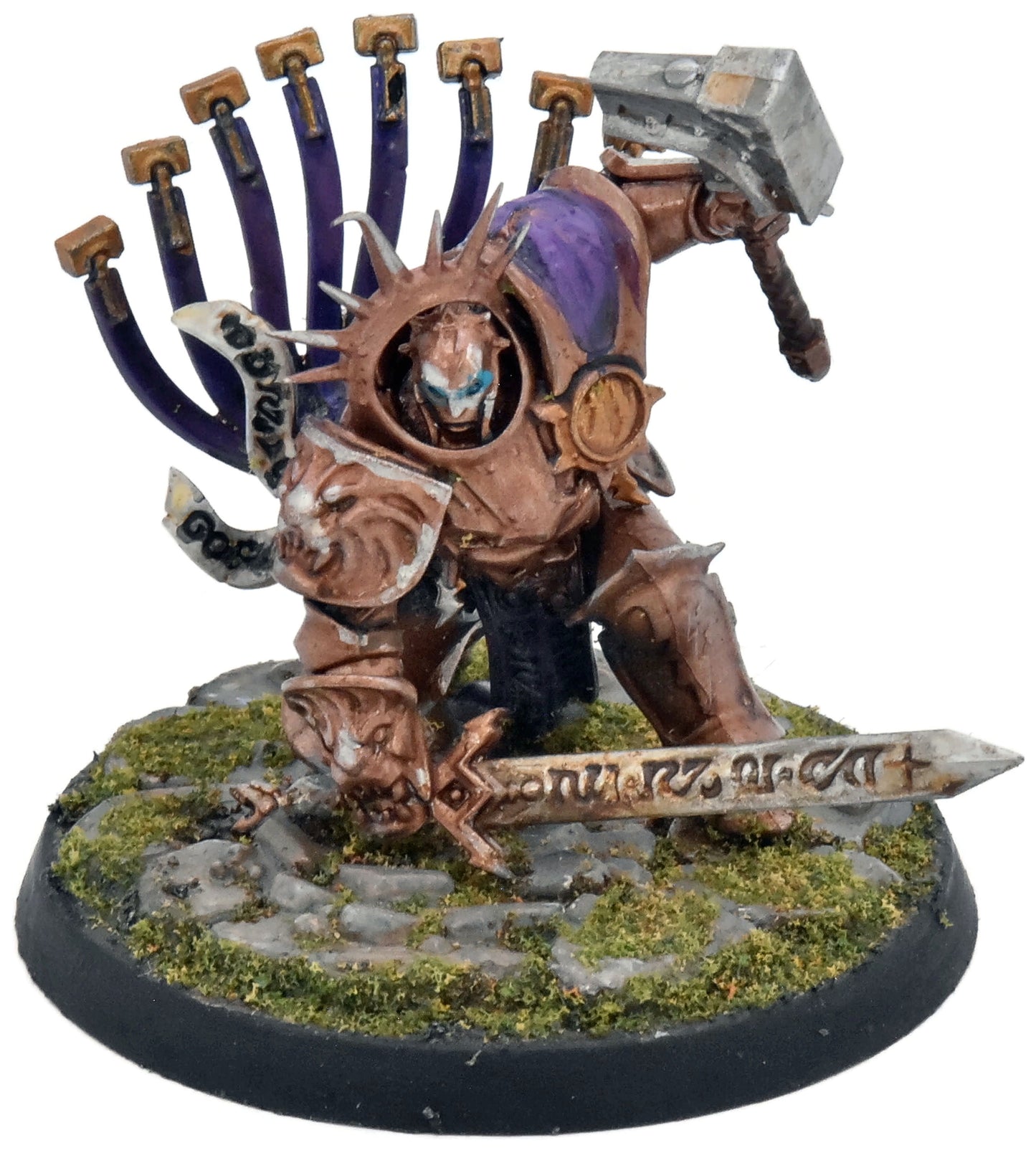 STORMCAST ETERNALS Gardus Steel Soul #1 WELL PAINTED Warhammer Sigmar 0486