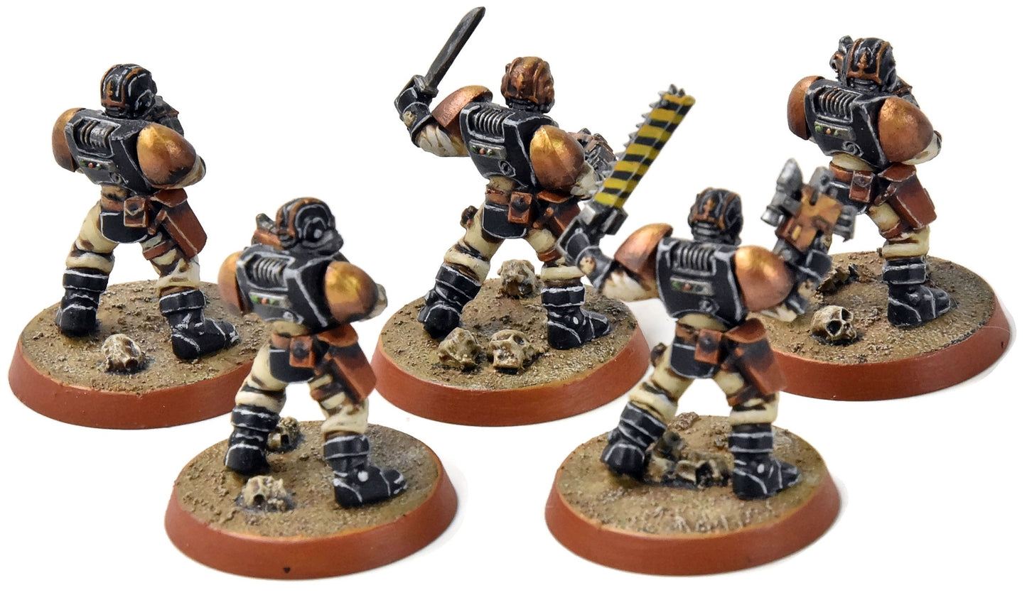 SPACE MARINES 5 Scouts Converted #1 PRO PAINTED Warhammer 40K