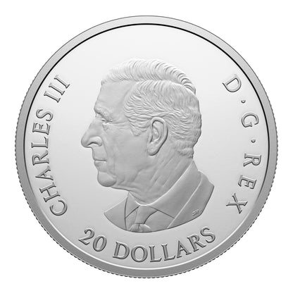 RCMP Musical Ride – 1 oz. $20 Fine Silver Coin