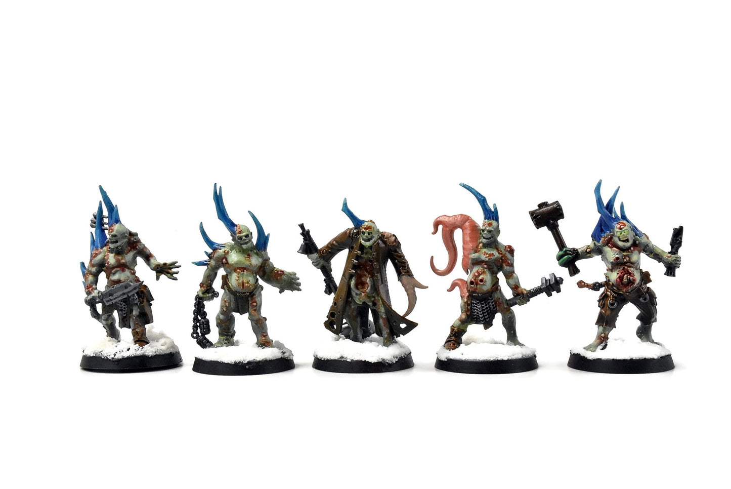 DEATH GUARD 10 Poxwalkers #3 PRO PAINTED 40K